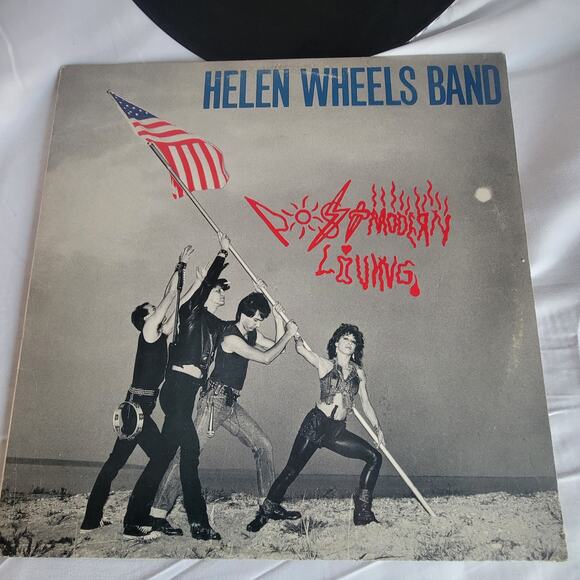Helen Wheels band  LP  post modern living 1981 - Picture 1 of 3
